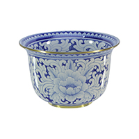 Vaso Blue & White Vaso Blue & White