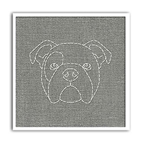 Quadro Bulldog Inglês