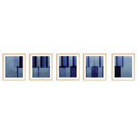 Set Quadros Blue Melody