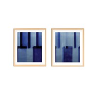 Set Quadros Blue Melody III