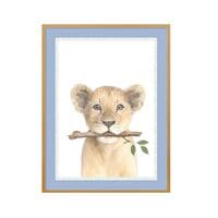 Quadro Baby Leão