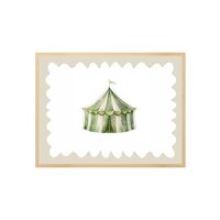 Quadro Circo Verde