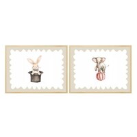 Set Quadros Circo l