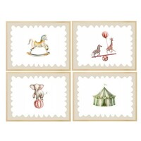 Set Quadros Circo lll