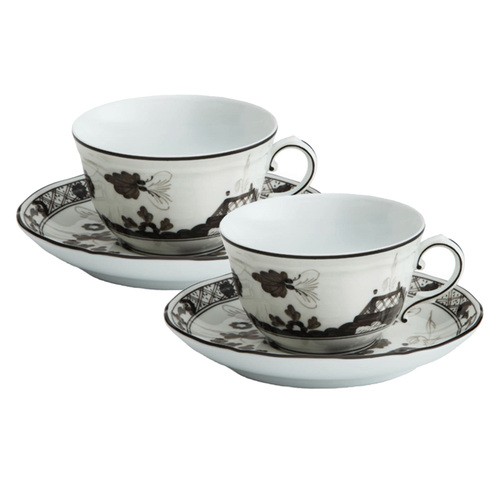 Set 2 X�caras de Ch� Oriente Italiano