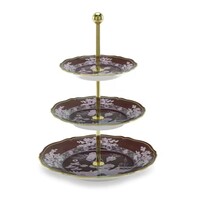 Porta Petit Fours Oriente Italiano Castagna