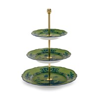 Porta Petit Fours Oriente Italiano Malachite