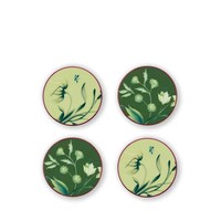 Set 4 Porta Copos Florenza Acanto