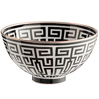Bowl Gio Ponti Labirinto Nero