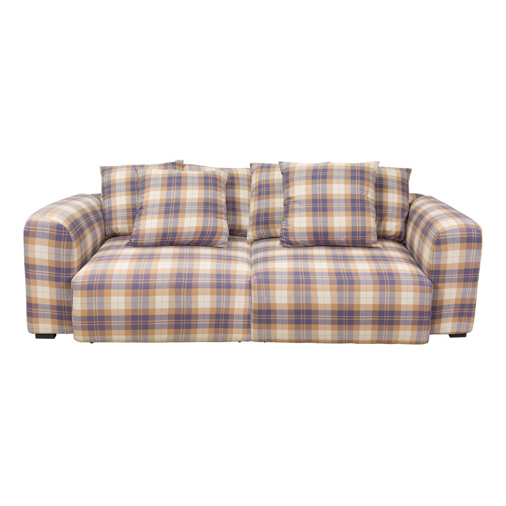 Moveis sala sofa xadrez