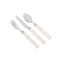 Set Faqueiro Sobremesa Bamboo