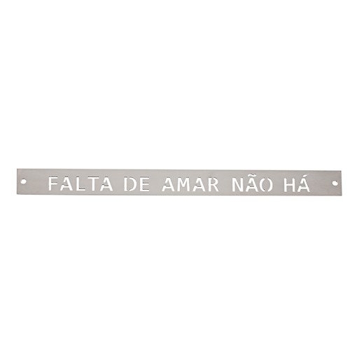 Falta de Amar não Há