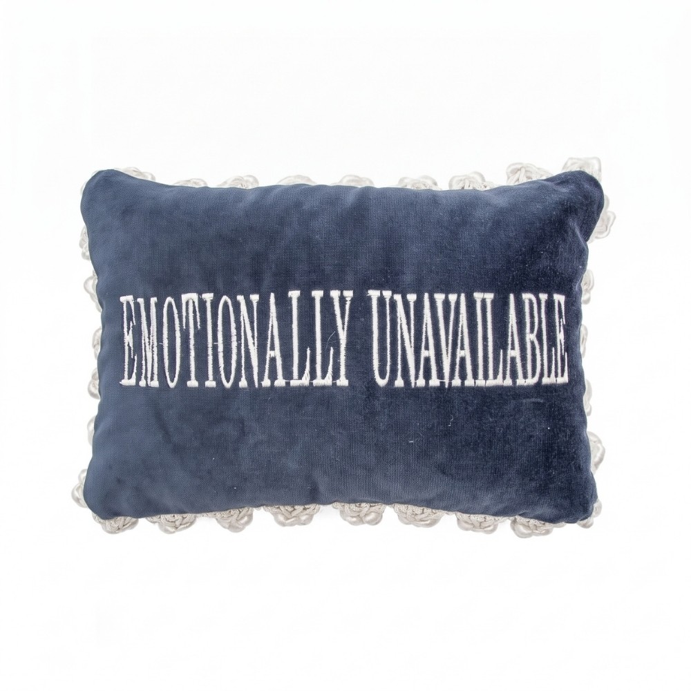 Almofada Emotionally Unavailable