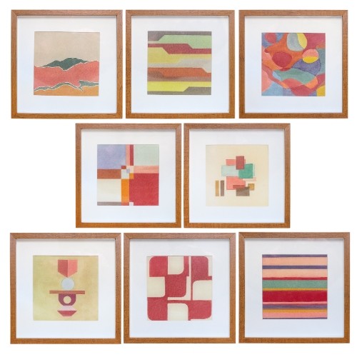 Set Quadros Tapeto Atelier Madeira