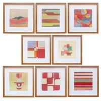 Set Quadros Tapeto Atelier Madeira
