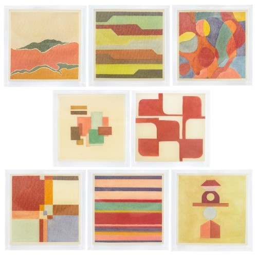 Set Quadros Tapeto Atelier Acrílico