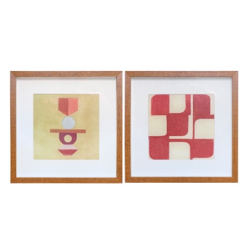 Set Quadros Tapeto Atelier Madeira