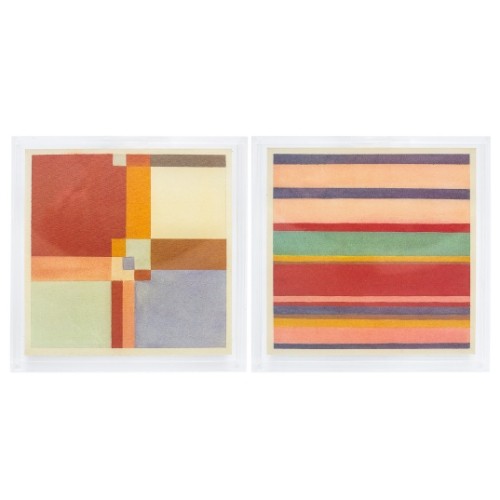 Set Quadros Tapeto Atelier Acrilico