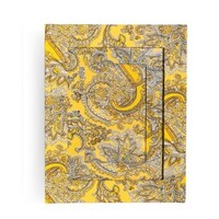 Porta Retrato Paisley Amarelo