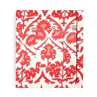 Moldura Ikat Vermelho