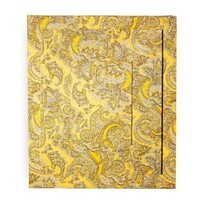 Moldura Paisley Amarelo