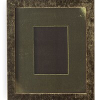 Moldura Veludo Verde Floresta e Verde Ad Astra